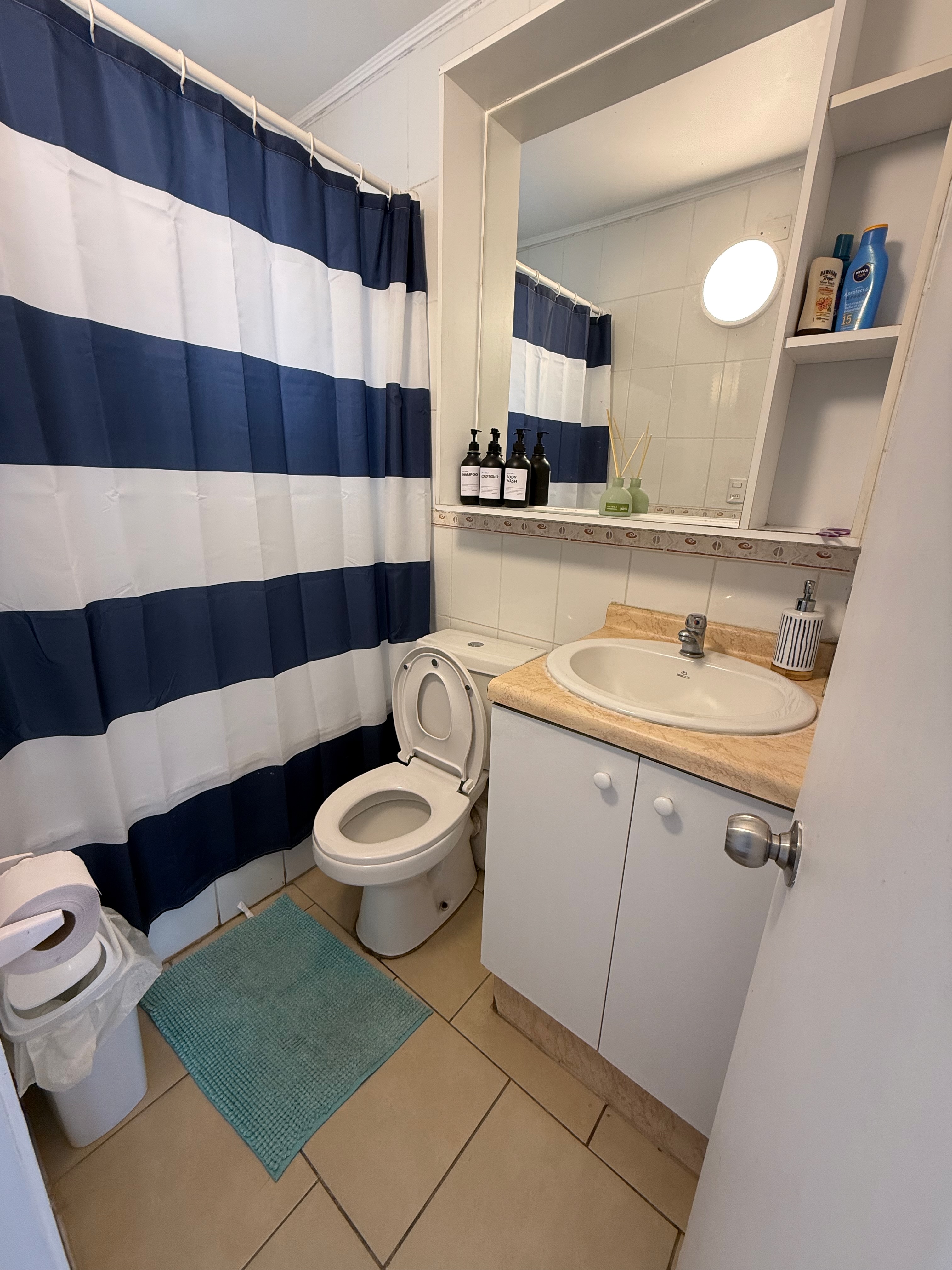 Baño del departamento